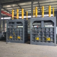 立式废铁桶液压打包机编织袋液压打包机