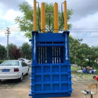 贵州液压升降门立式废纸打包机编织袋捆包机