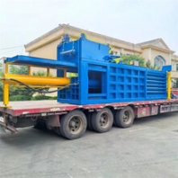 河南洛阳全钢板自动穿绳液压废塑料打包机