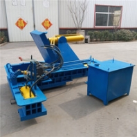 安庆油漆桶压扁机120吨金属压块机出售