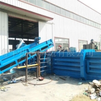 天津卧式垃圾打包机自动废品压块机厂家