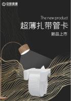 浙江超薄扎带管卡厂家批发汽车线管卡