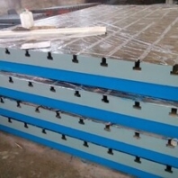 直销3500x4000铸铁T型槽平台，现货和制作都可以满足您的要求。