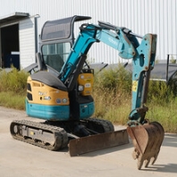 南京久保田小型二手挖掘机二手勾机微挖处理