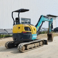 北京微小型挖掘机久保田进口二手微挖转让