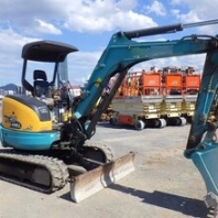 东营园林绿化二手小挖掘机久保田30二手小勾机市场