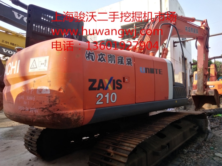 2019年出厂日立210挖掘机出售二手挖掘场质量保障挖掘机价格公道