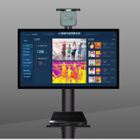 OWL-SMART红外人脸识别测温系统,怀化可发国外英文版测温系统一体机