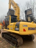 转让个人二手挖机小松200-8原版车漆传统动力精品二手挖掘机