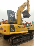 出售进口小松200挖机纯土方机原版车漆传统动力精品二手挖掘机
