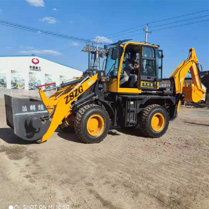 铲车式样搅拌机国标50改25方搅拌斗叶片式挖机斗