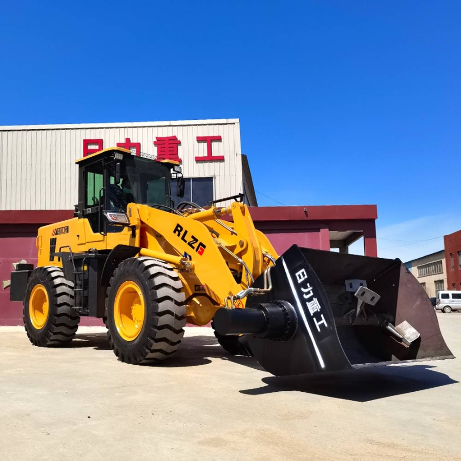 装载机安装搅拌斗工程工地用搅拌斗铲车07方搅拌斗装载机日力重工