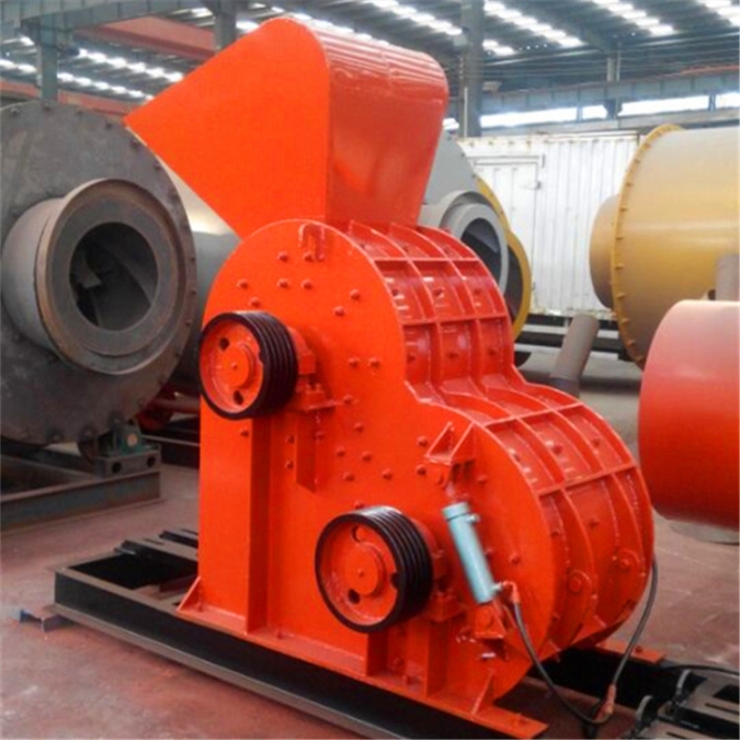 耐磨锤双级无筛底破碎机全套矿石髙细粉碎制砂机生产线双级破