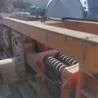 九成新选矿用500x1200单电机对辊破碎机市场