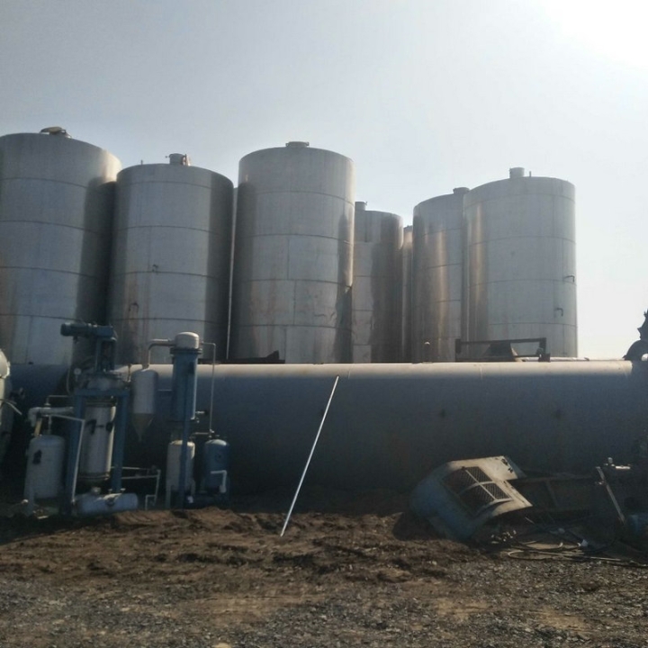 天津倒闭化工厂整厂拆除-常年不限量收购报废二手设备等