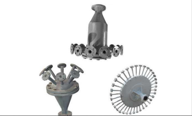 宁杰扬角式煤粉分配器