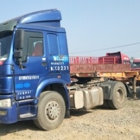 港口二手欧曼双驱牵引车