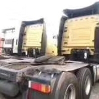 江门新会区二手货车j6二拖三挂板车13米j6拖挂车