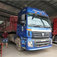 肇庆封开欧曼平板车欧曼高低板13米花篮高栏半挂车