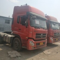 深圳南山二手天然气LNG德龙CNG双驱380马力牵引车