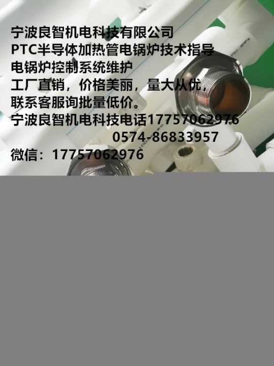 经久耐用不结垢、省成本热效率高PTC半导体加热管HZ5283JRG宁波良智机电科技