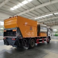 陕汽德龙后八轮同步碎石封层车,安徽热门同步碎石封层车出售