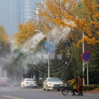 路灯喷雾降尘-道路路灯冷雾抑尘-博驰环保设备